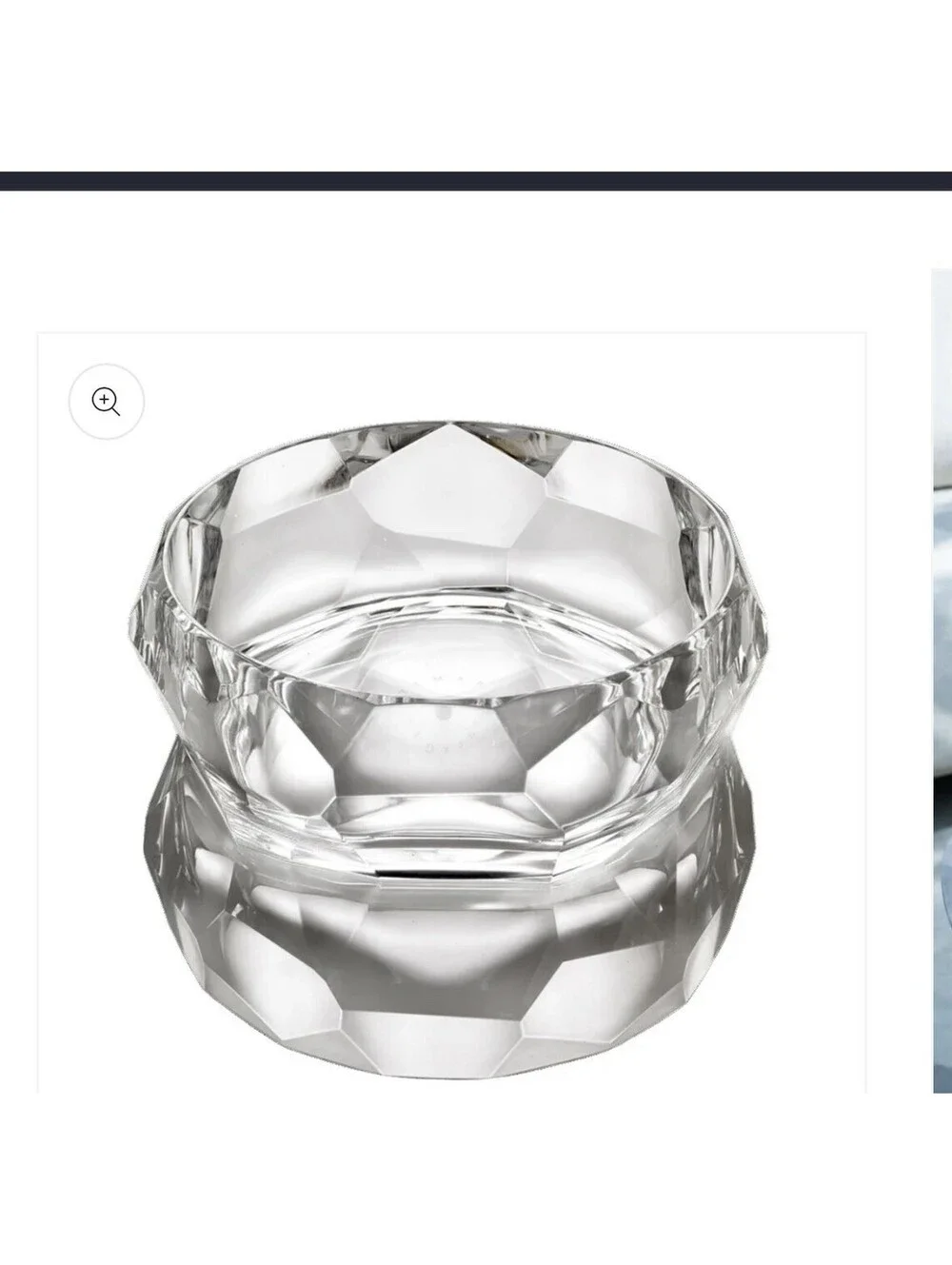 Mario Luca giusti Supernova Transparent salad Bowl
